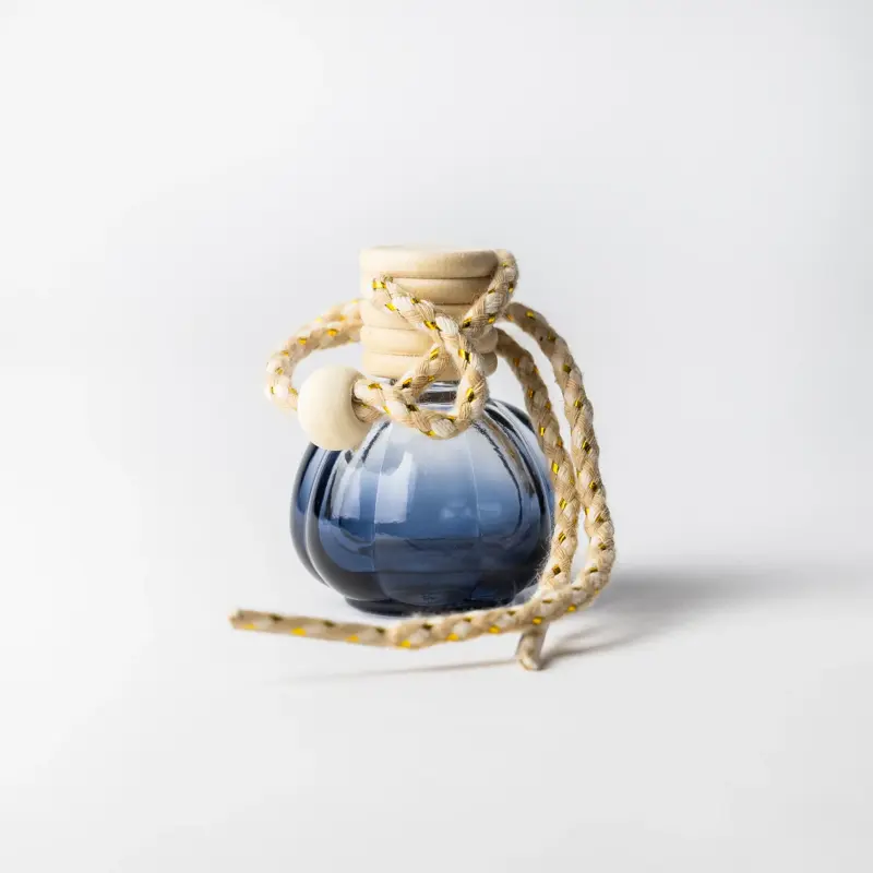 Grey Tinted Glass Hanging Car Diffuser