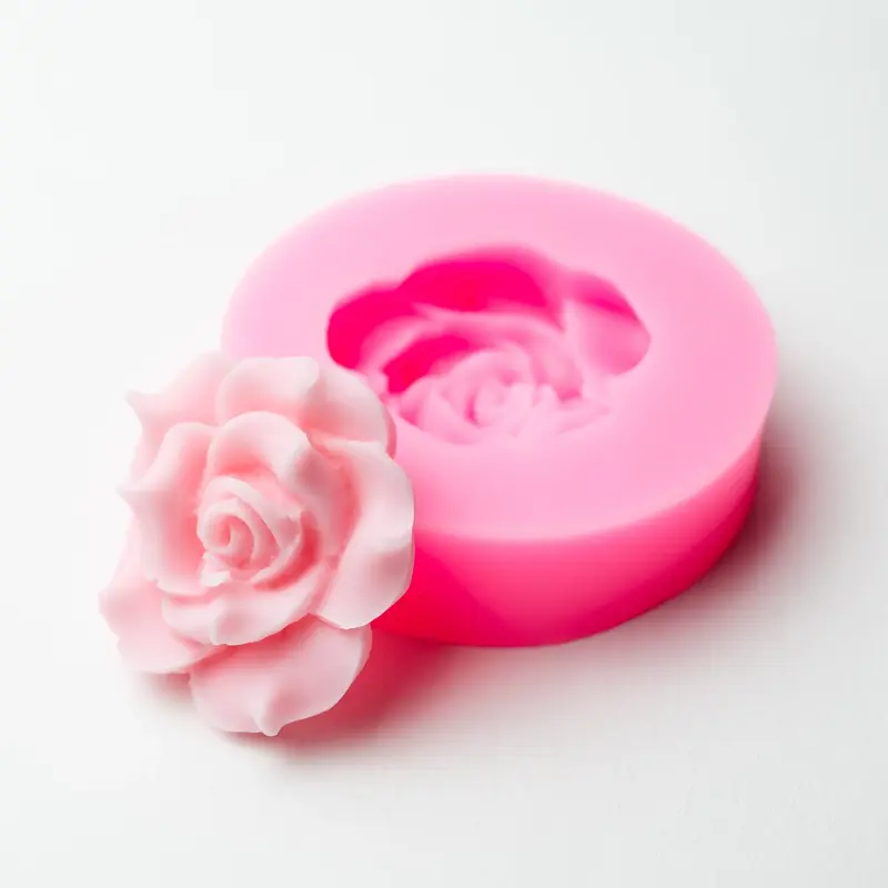 Silicone Rose Flower Mould
