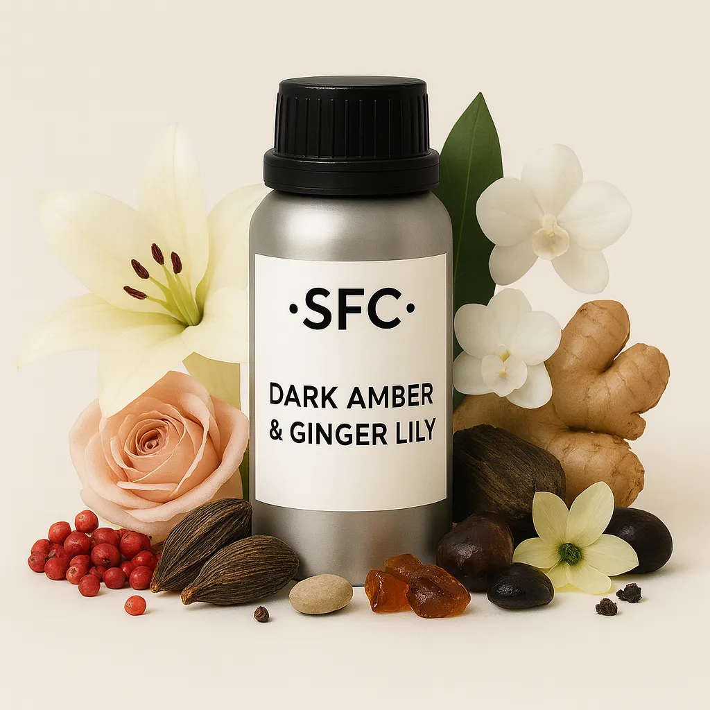 Dark Amber & Ginger Lily Fragrance Oil