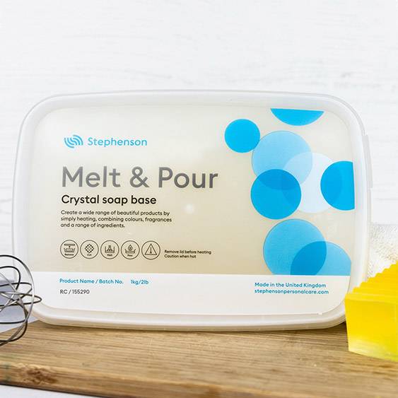 Stephenson Rapeseed & Coconut (Palm Free) Melt & Pour Soap Base