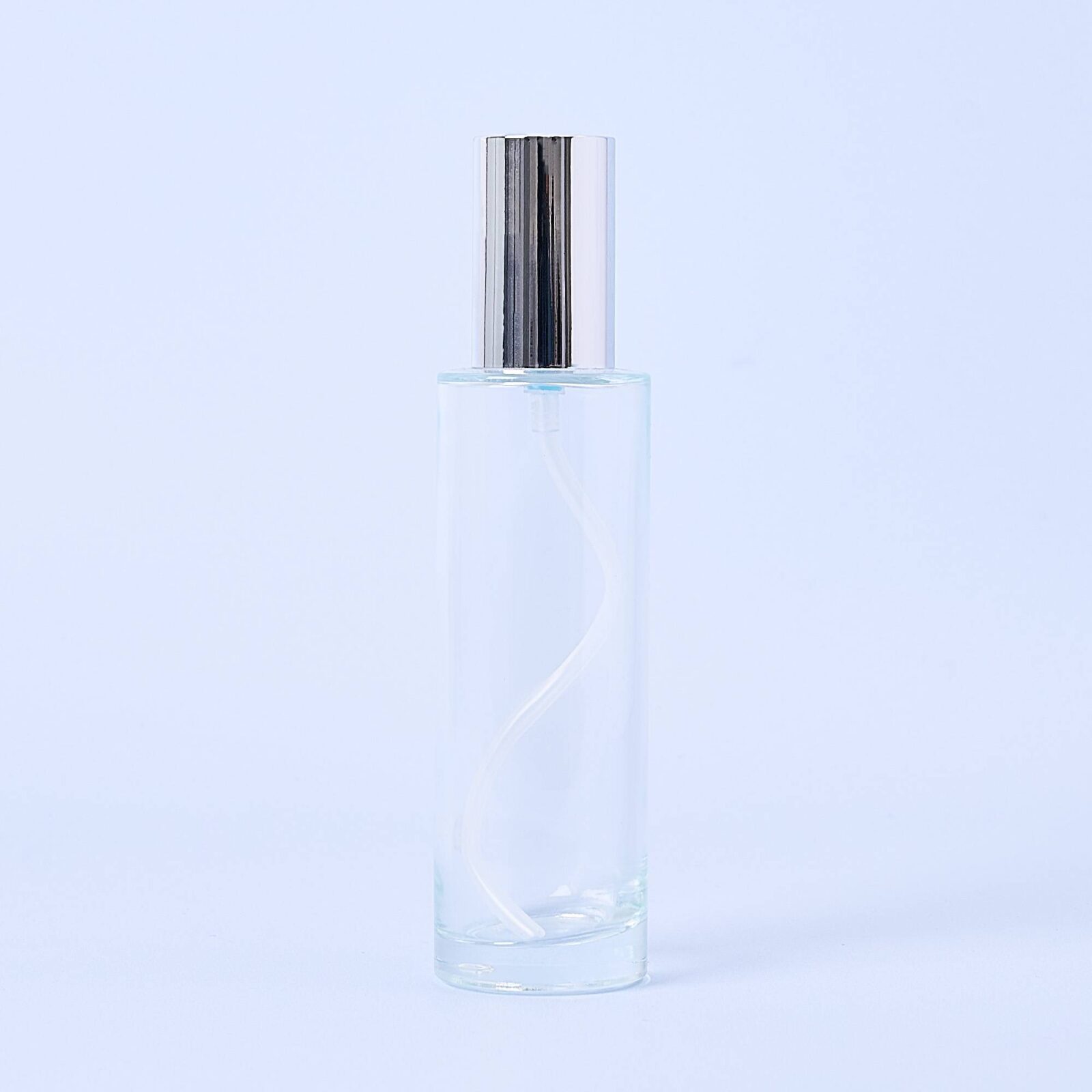 100ml Clear Bottle With Silver Pump & Lid - Box of 10