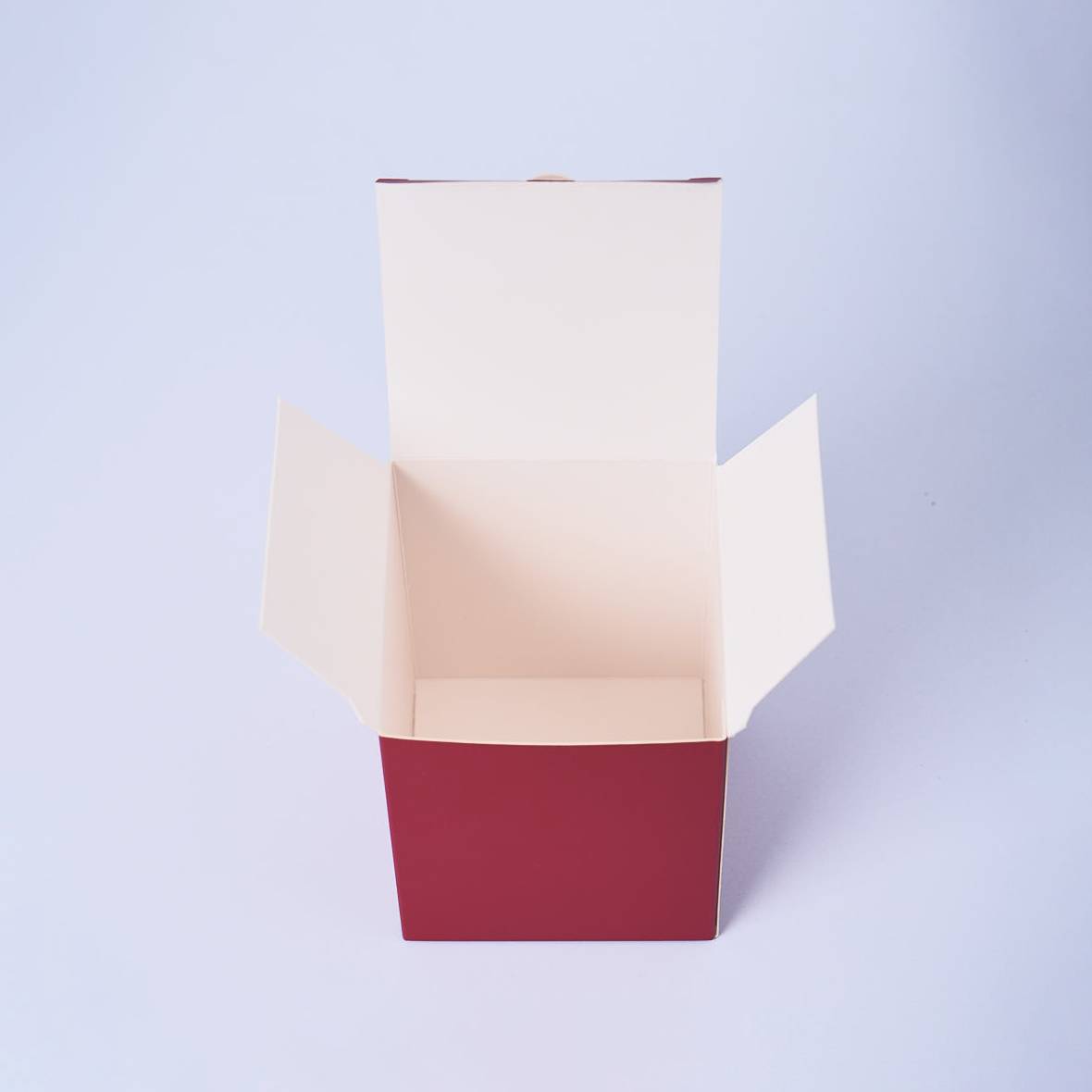 10218 20cl Glass Box (Red) - Bag of 6