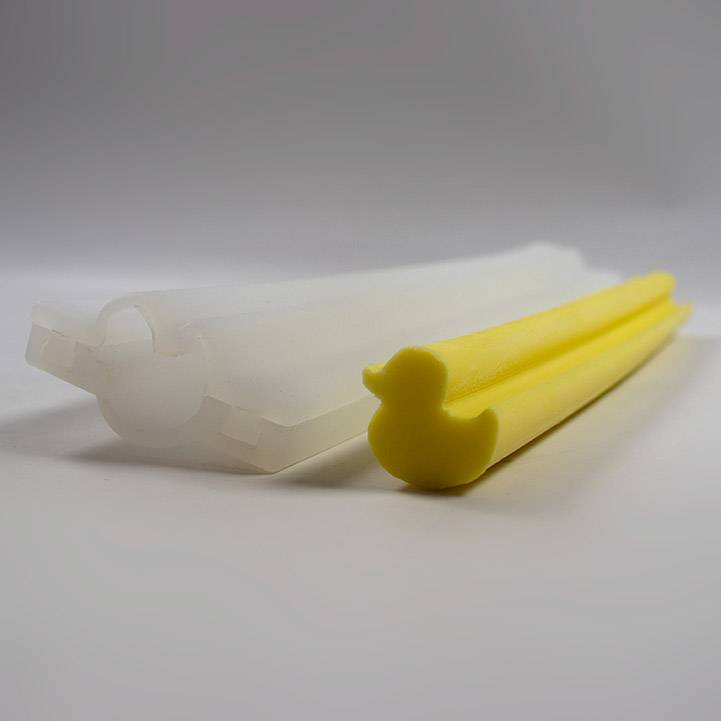 Duck Shaped Mould, Silicone Tube