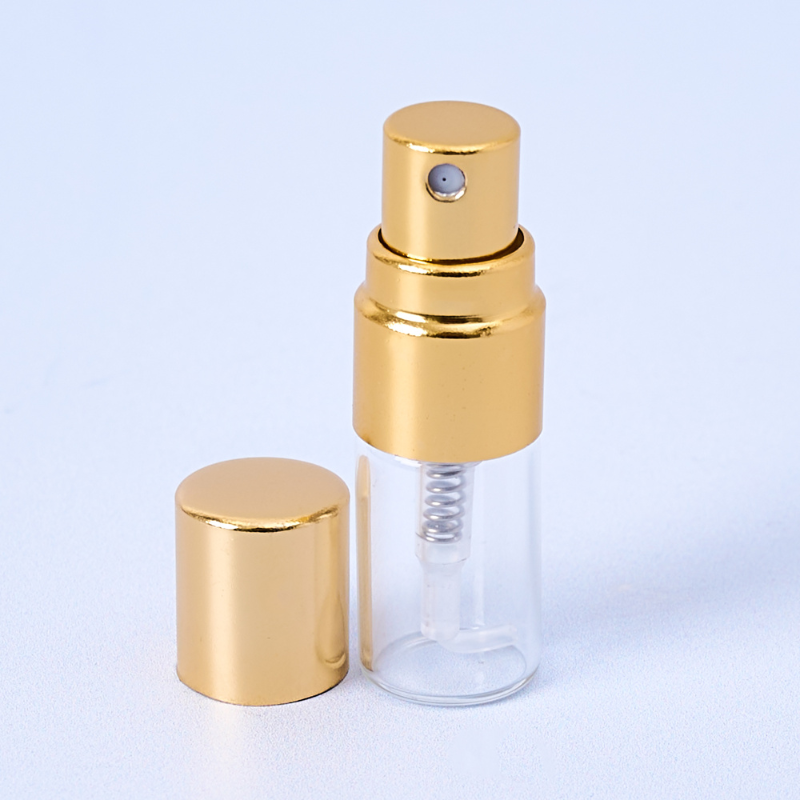 Gold 2ml Sample Perfume Bottles - Box of 10