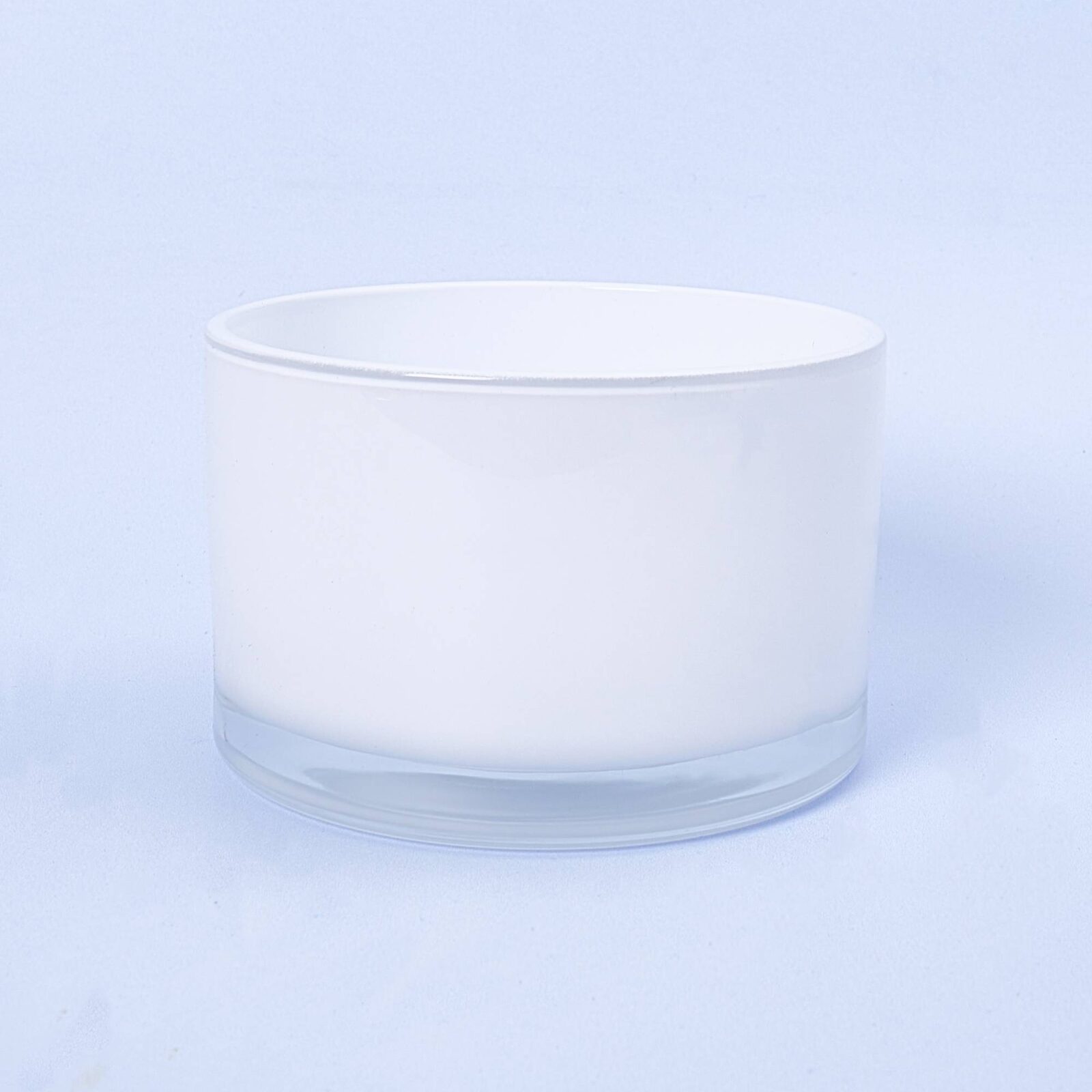 55cl Gloss White Candle Glass - Box of 6