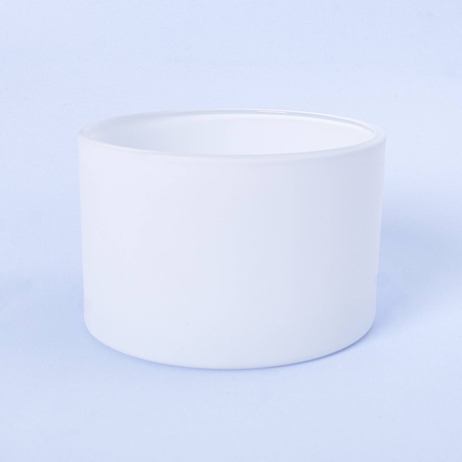 55cl Matte White Candle Glass - Box of 6