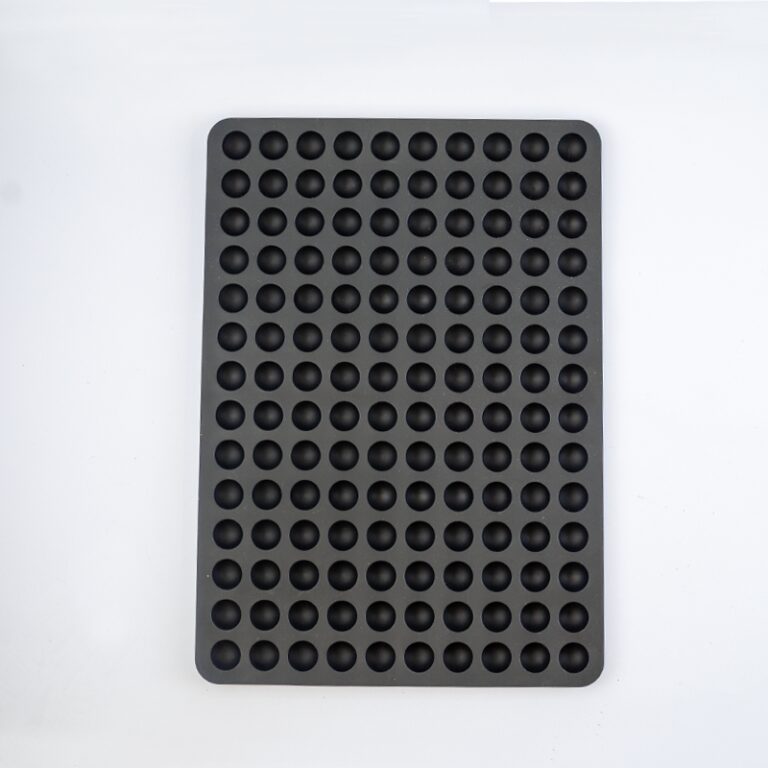 Tray Mould 140 Medium Semicircles (2cm) - Black