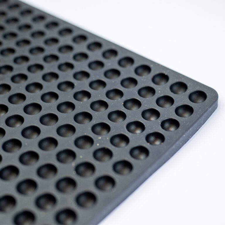 Tray Mould 468 Small Semicircles (1.2cm) - Black