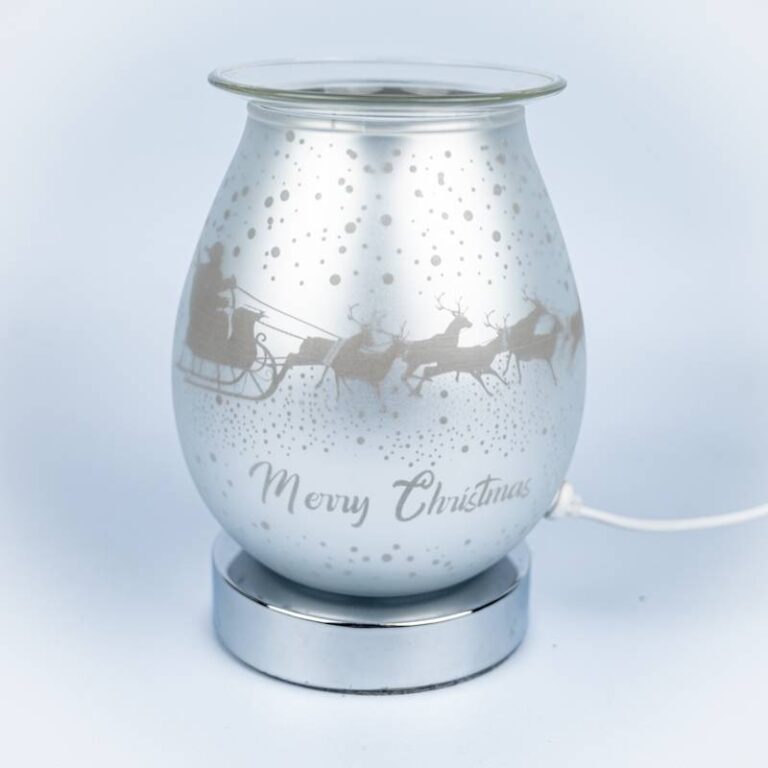 Wax Warmer Christmas Scene Lamp