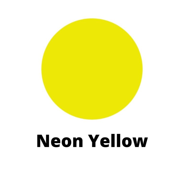 Neon Yellow Chip Dye