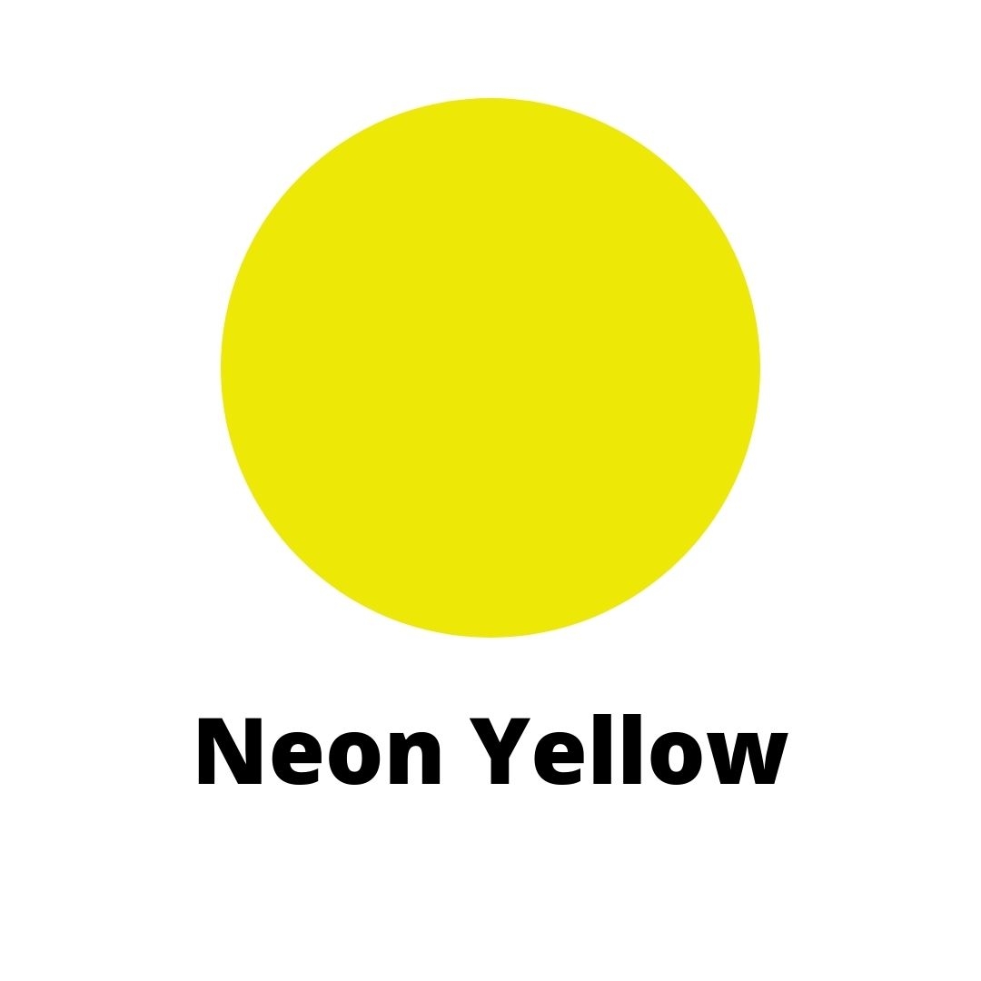 Neon Yellow Chip Dye