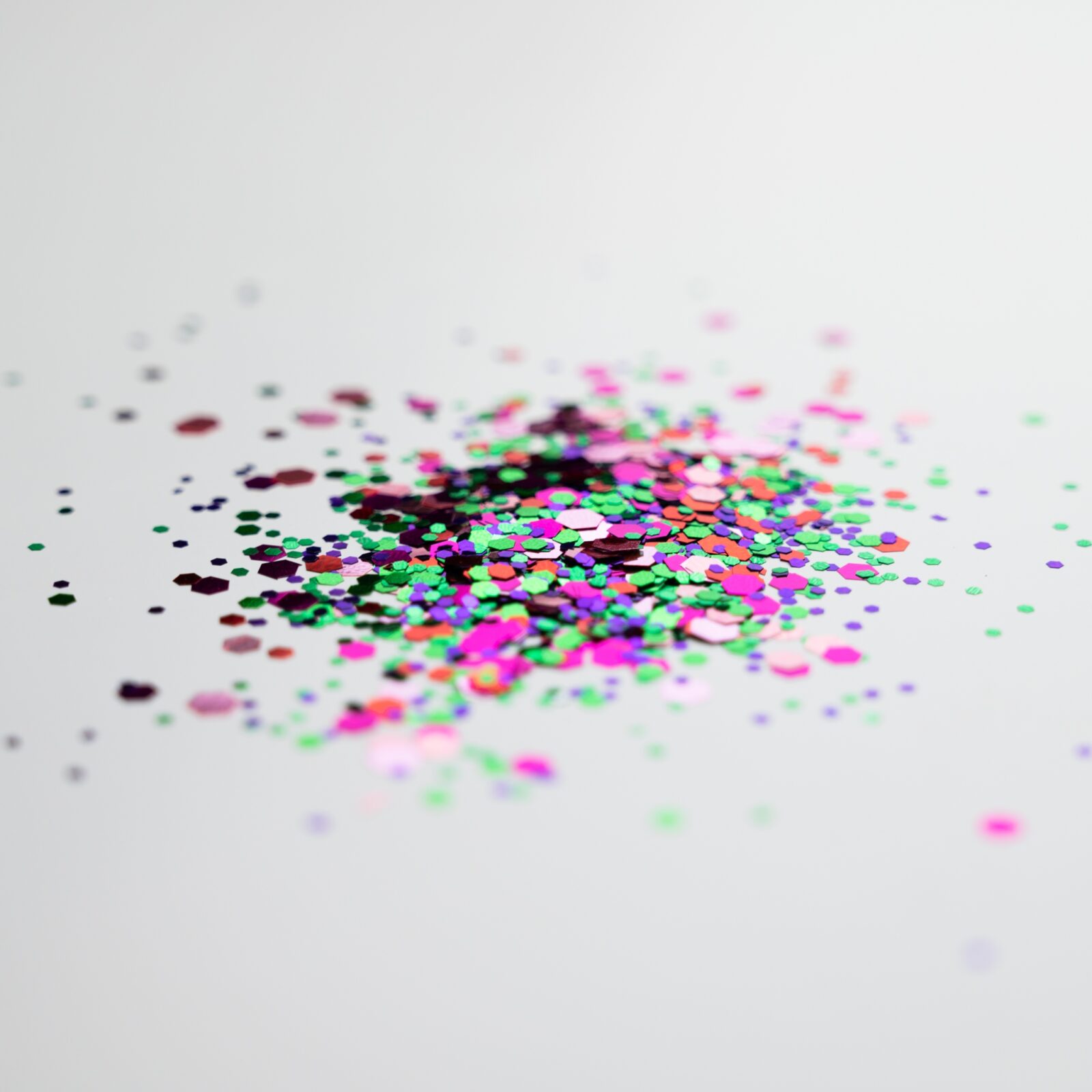 Chunky Mixed Pink Glitter