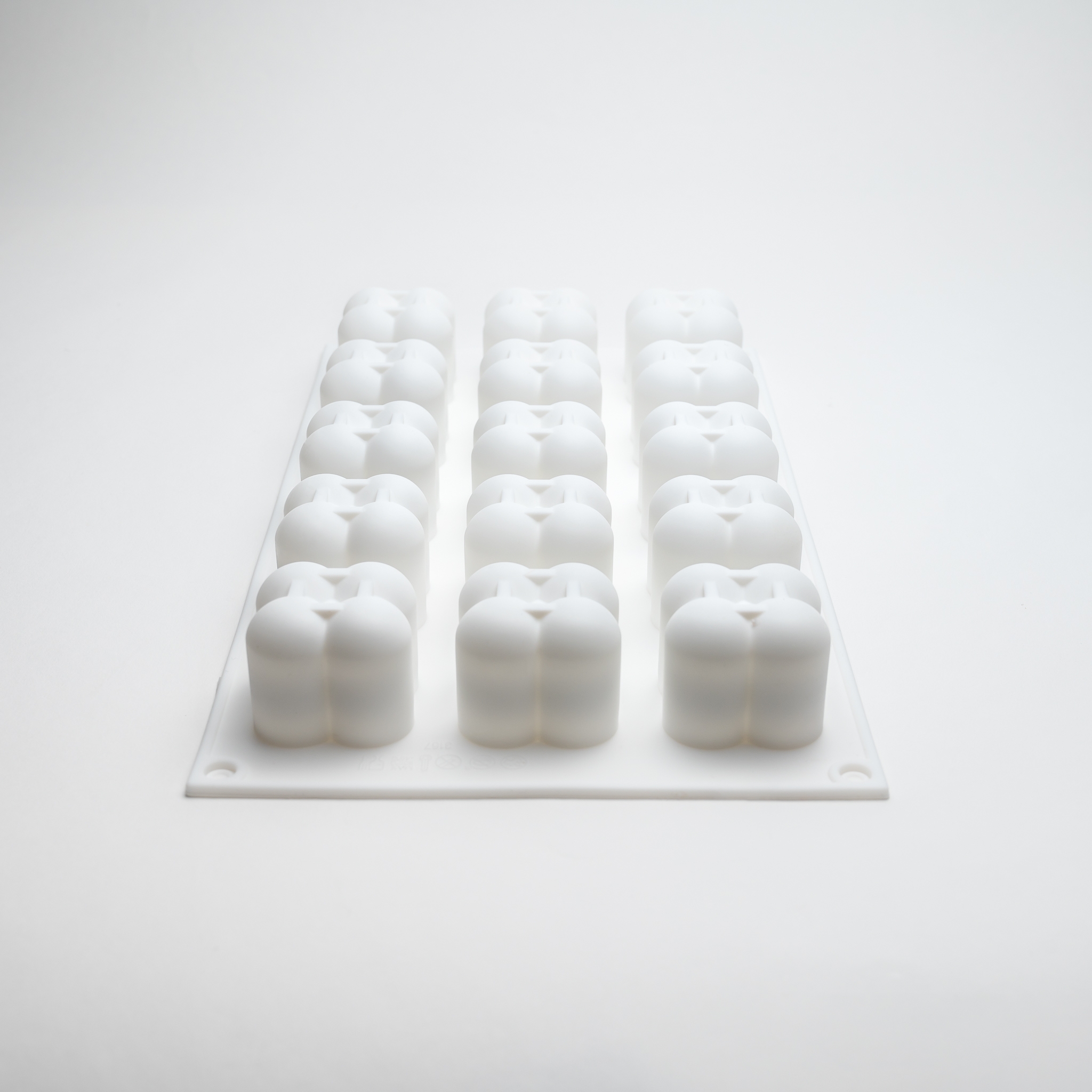 3406 Silicone Small Bubble Candle Mould - Tray of 15