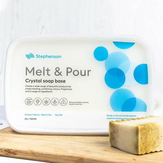 Stephenson Oatmeal & Shea Butter Melt & Pour Soap Base