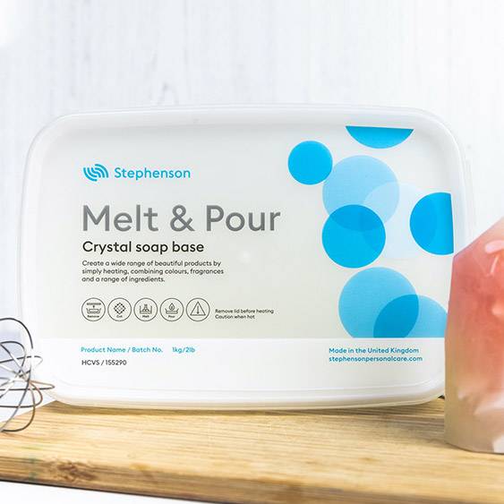 High Clarity Vanilla Stable Melt & Pour Soap Base