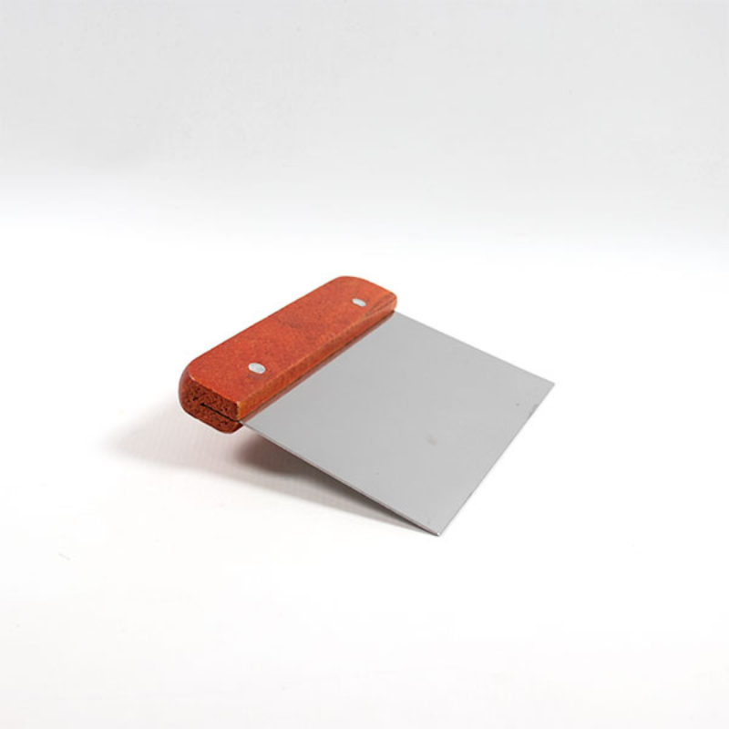 Cutting Blade With Wooden Handle