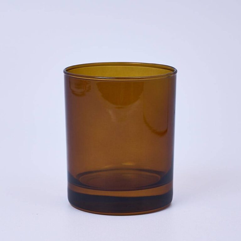 20cl Amber Candle Glass