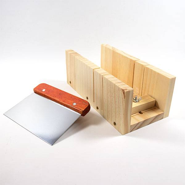 Wooden Soap Cutter & Blade, Melt & Pour