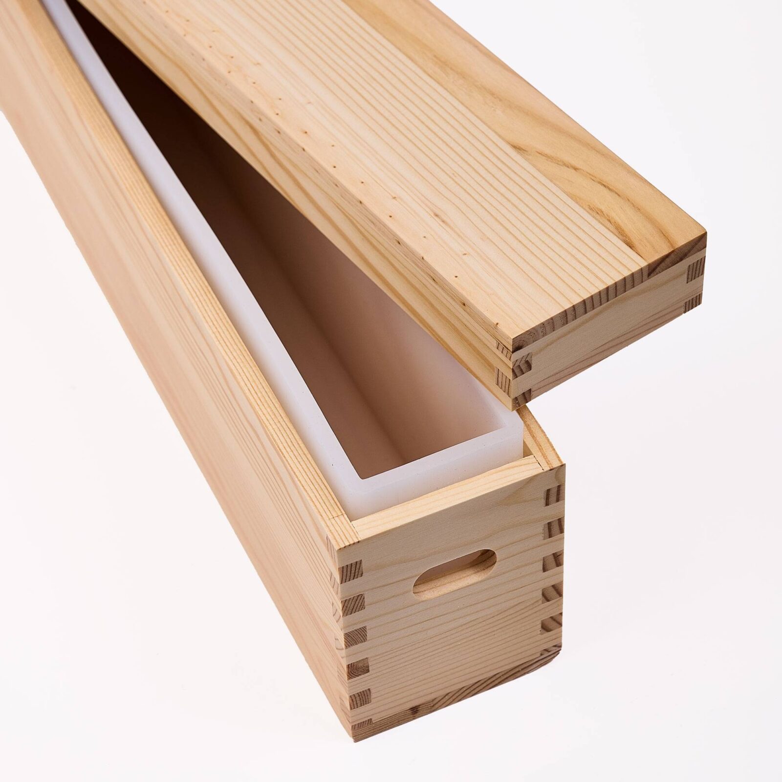 Soap Mould with Silicone Lining, 2kg, Tall & Skinny