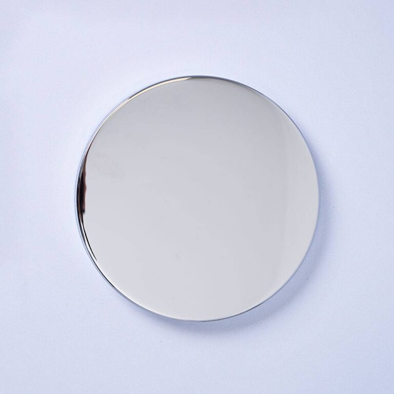 30cl Steel Silver Candle Lid - Box of 6