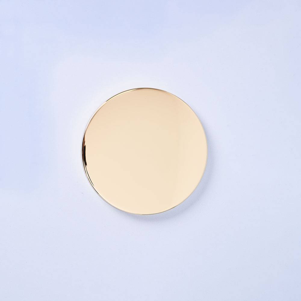 20cl Steel Gold Candle Lid - Box of 6