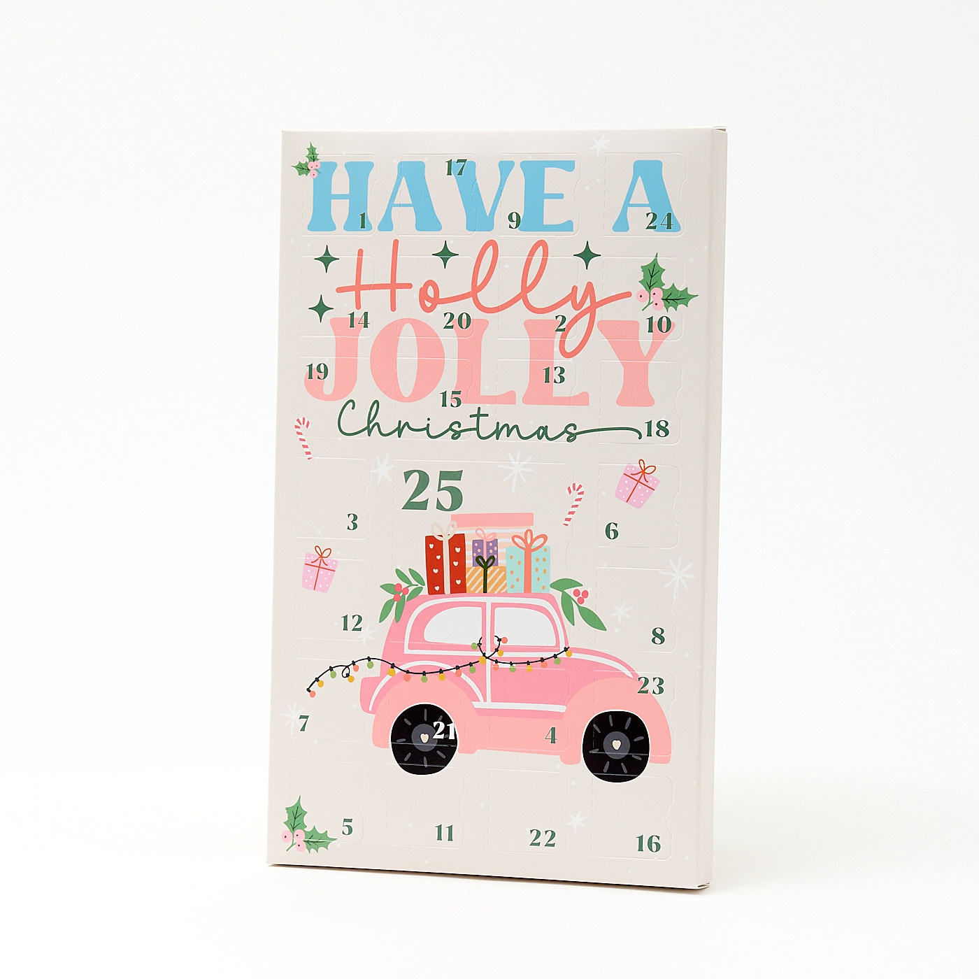 Christmas Car Advent Calendar - Pack of 10