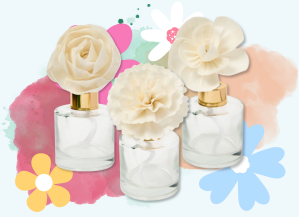 How To Make Spring Flower Reed Diffusers