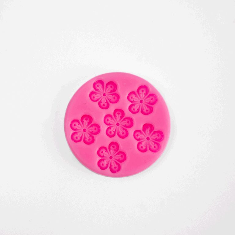Blossom Flower Silicone Circle Mould