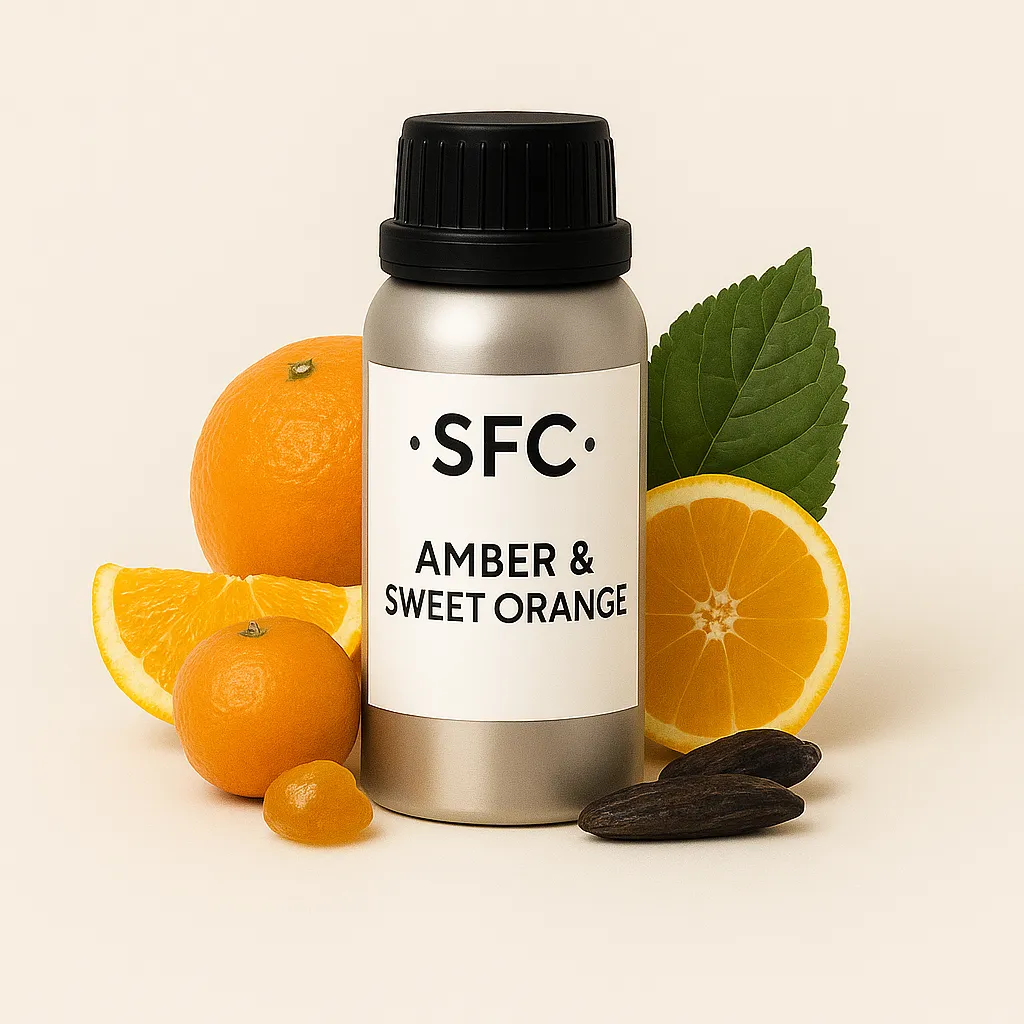 Amber & Sweet Orange Fragrance Oil