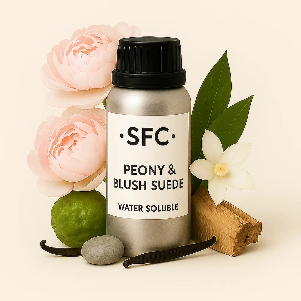 Peony & Blush Suede Water Soluble Fragrance Oil